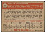 1952 Topps Baseball #125 Bill Rigney Giants GD-VG 453572