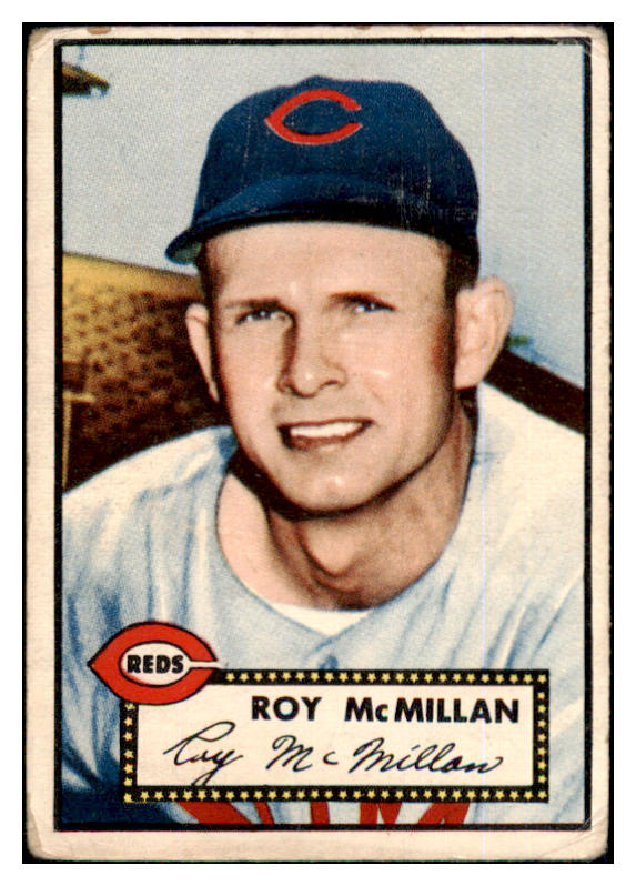 1952 Topps Baseball #137 Roy McMillan Reds GD-VG 453575