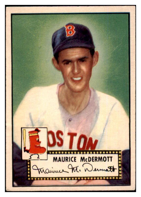 1952 Topps Baseball #119 Maury McDermott Red Sox GD-VG 453586