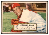 1952 Topps Baseball #107 Connie Ryan Phillies Good 453593