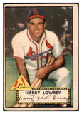 1952 Topps Baseball #111 Peanuts Lowrey Cardinals Good 453594