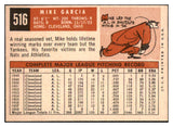 1959 Topps Baseball #516 Mike Garcia Indians EX-MT 453622