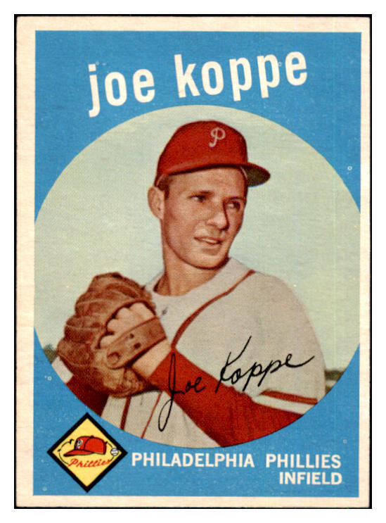 1959 Topps Baseball #517 Joe Koppe Phillies NR-MT 453627