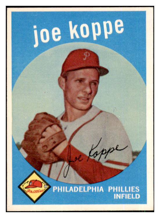 1959 Topps Baseball #517 Joe Koppe Phillies EX-MT 453630