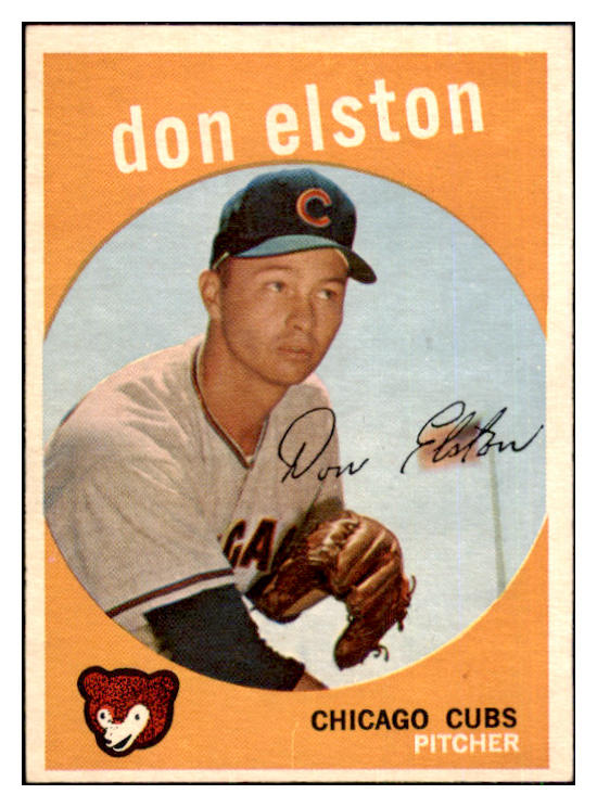 1959 Topps Baseball #520 Don Elston Cubs NR-MT 453645