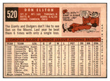 1959 Topps Baseball #520 Don Elston Cubs EX-MT 453646