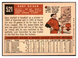 1959 Topps Baseball #521 Gary Geiger Red Sox NR-MT 453651