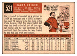 1959 Topps Baseball #521 Gary Geiger Red Sox EX-MT 453652