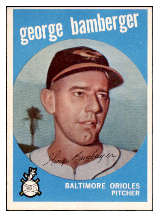 1959 Topps Baseball #529 George Bamberger Orioles EX-MT 453691
