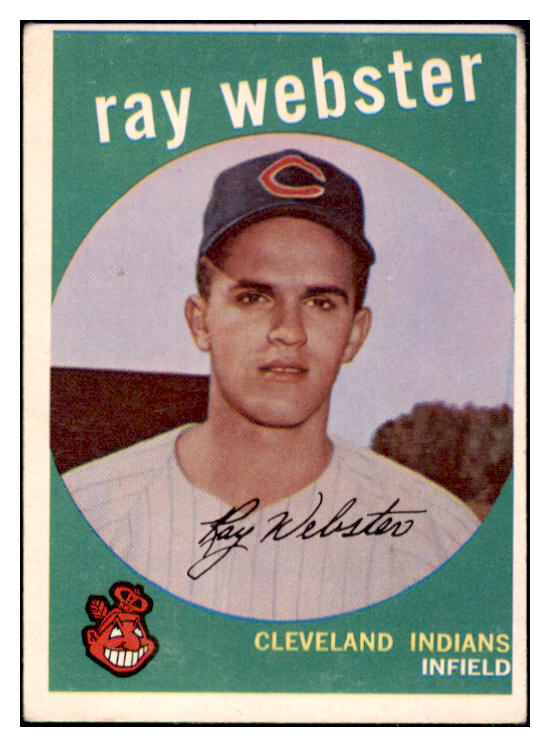 1959 Topps Baseball #531 Ray Webster Indians VG-EX 453708