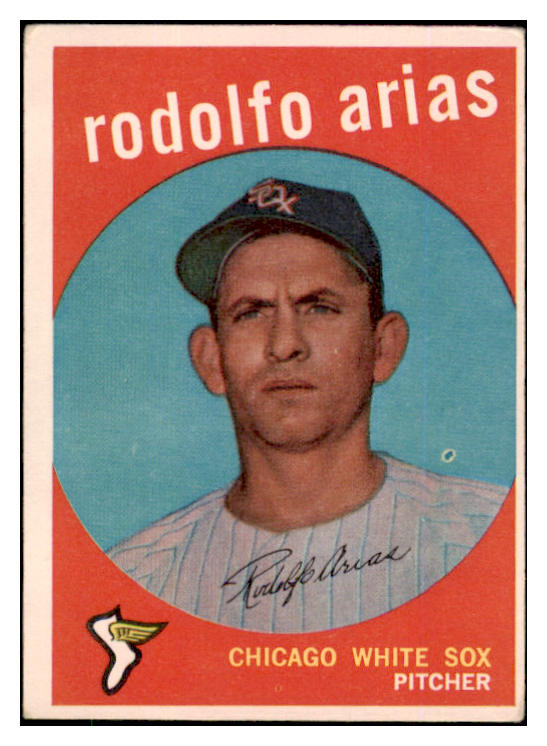 1959 Topps Baseball #537 Rodolfo Arias White Sox VG-EX 453743