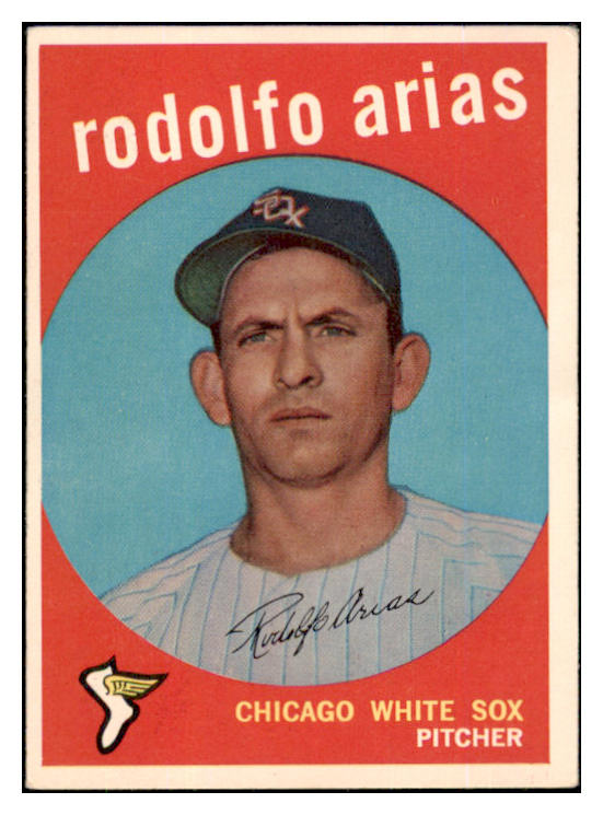 1959 Topps Baseball #537 Rodolfo Arias White Sox VG-EX 453744