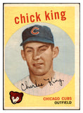 1959 Topps Baseball #538 Chick King Cubs VG-EX 453750