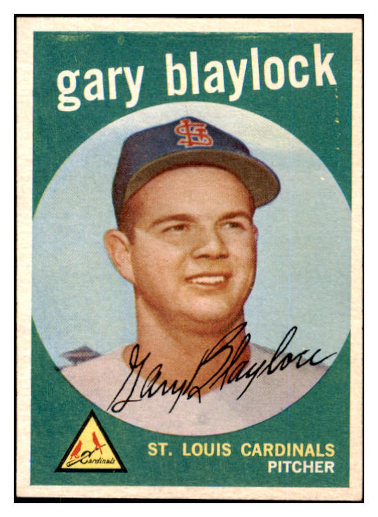 1959 Topps Baseball #539 Gary Blaylock Cardinals EX-MT 453752