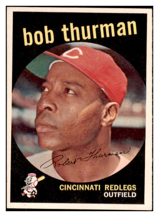 1959 Topps Baseball #541 Bob Thurman Reds EX-MT 453765