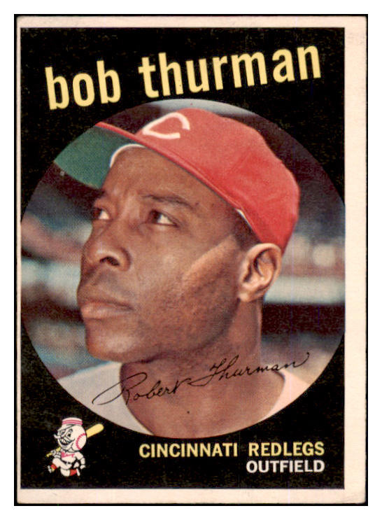 1959 Topps Baseball #541 Bob Thurman Reds VG-EX 453769
