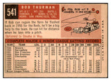 1959 Topps Baseball #541 Bob Thurman Reds VG-EX 453769