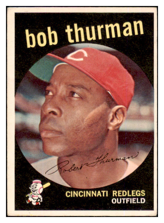 1959 Topps Baseball #541 Bob Thurman Reds VG-EX 453771