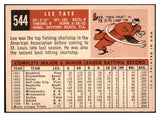 1959 Topps Baseball #544 Lee Tate Cardinals EX-MT 453774