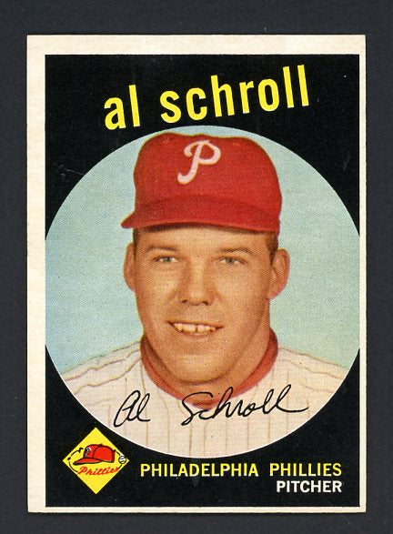 1959 Topps Baseball #546 Al Schroll Phillies EX-MT 453787