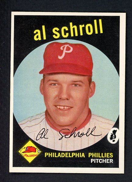 1959 Topps Baseball #546 Al Schroll Phillies VG-EX 453790