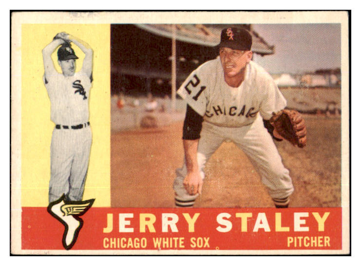 1960 Topps Baseball #510 Jerry Staley White Sox EX 453845