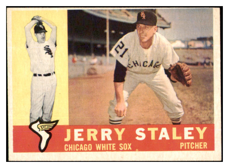 1960 Topps Baseball #510 Jerry Staley White Sox VG-EX 453846
