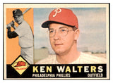 1960 Topps Baseball #511 Ken Walters Phillies EX-MT 453851