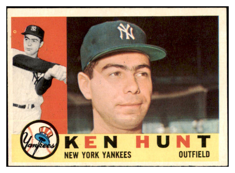 1960 Topps Baseball #522 Ken Hunt Yankees NR-MT 453909