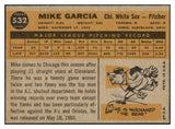 1960 Topps Baseball #532 Mike Garcia White Sox NR-MT 453970