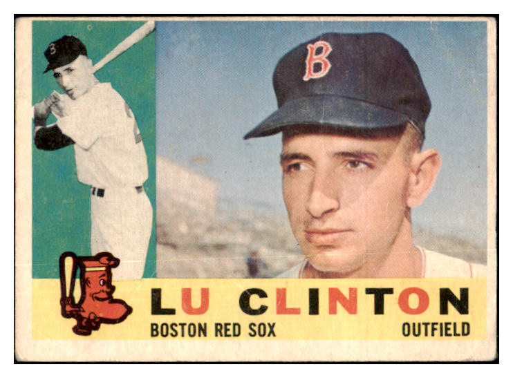 1960 Topps Baseball #533 Lou Clinton Red Sox VG 453981