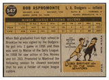 1960 Topps Baseball #547 Bob Aspromonte Dodgers NR-MT 454056