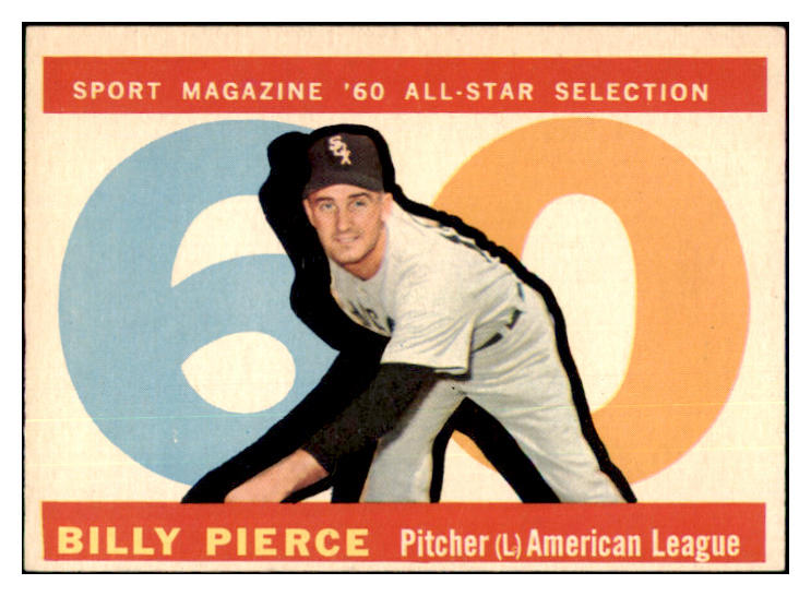1960 Topps Baseball #571 Billy Pierce A.S. White Sox NR-MT 454131