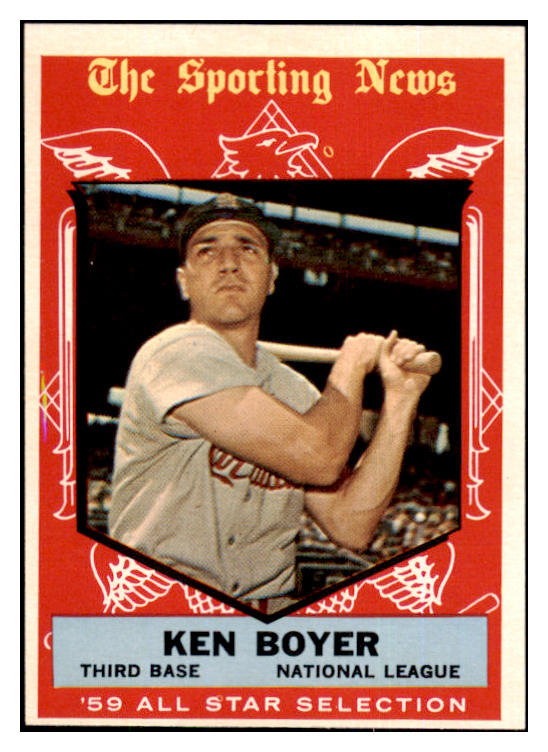 1959 Topps Baseball #557 Ken Boyer A.S. Cardinals EX-MT 454435