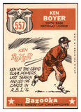 1959 Topps Baseball #557 Ken Boyer A.S. Cardinals EX-MT 454435