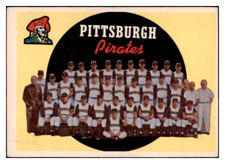 1959 Topps Baseball #528 Pittsburgh Pirates Team GD-VG 454463