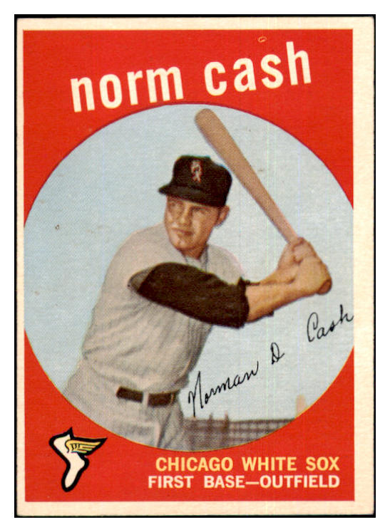 1959 Topps Baseball #509 Norm Cash White Sox EX+/EX-MT 454467