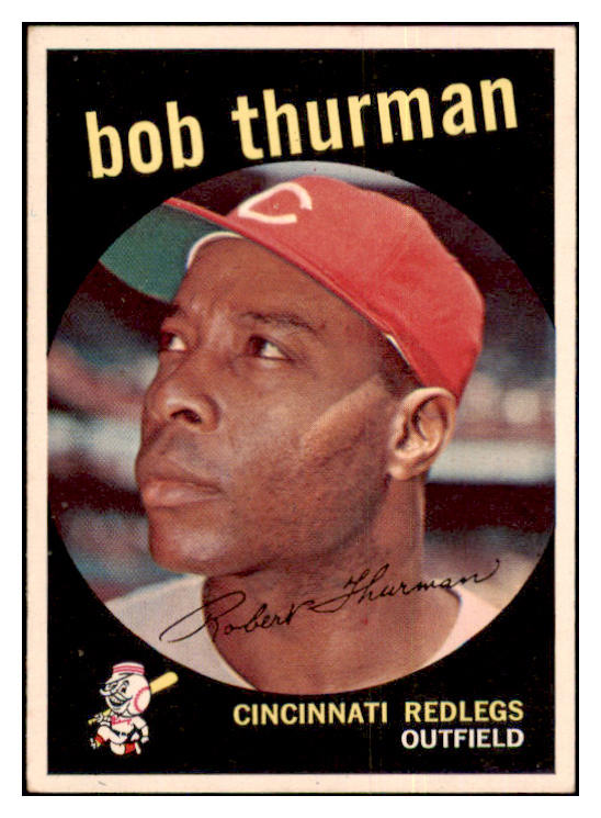 1959 Topps Baseball #541 Bob Thurman Reds EX 454486