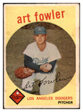 1959 Topps Baseball #508 Art Fowler Dodgers VG-EX 454494