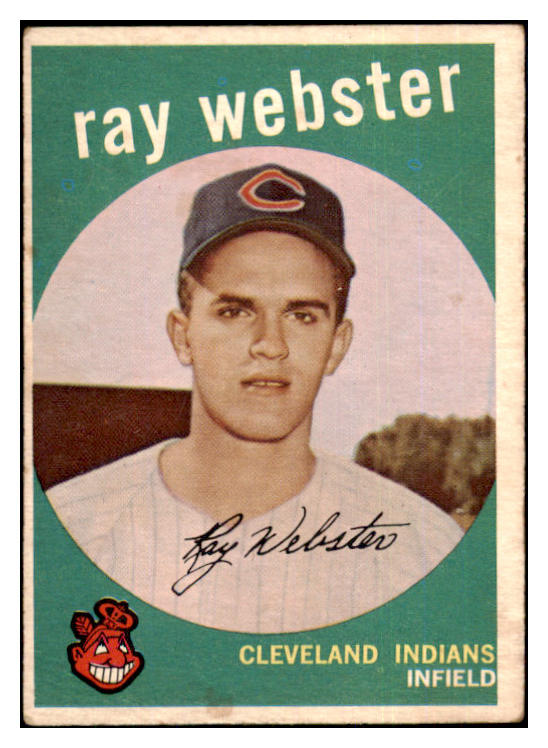 1959 Topps Baseball #531 Ray Webster Indians VG-EX 454502