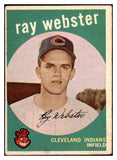 1959 Topps Baseball #531 Ray Webster Indians VG-EX 454502