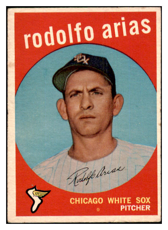 1959 Topps Baseball #537 Rodolfo Arias White Sox VG-EX 454506