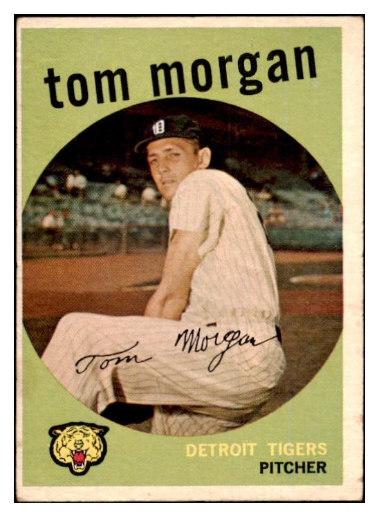 1959 Topps Baseball #545 Tom Morgan Tigers VG-EX 454520