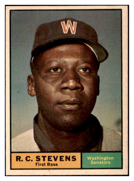 1961 Topps Baseball #526 R.C. Stevens Senators NR-MT 454574
