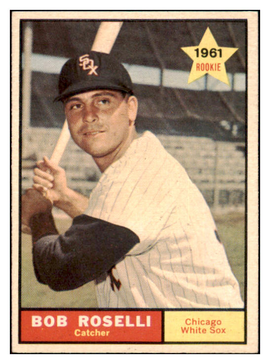1961 Topps Baseball #529 Bob Roselli White Sox NR-MT 454589