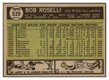 1961 Topps Baseball #529 Bob Roselli White Sox NR-MT 454589