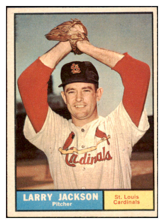 1961 Topps Baseball #535 Larry Jackson Cardinals NR-MT 454615