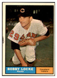 1961 Topps Baseball #537 Bobby Locke Indians EX+/EX-MT 454623