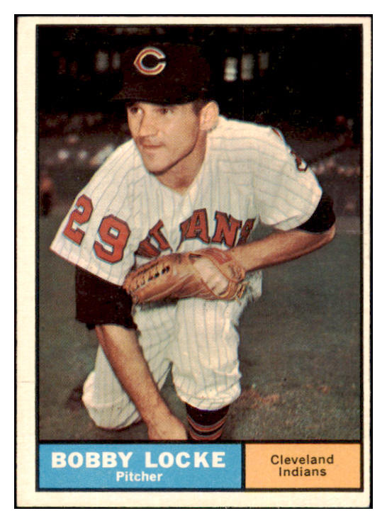 1961 Topps Baseball #537 Bobby Locke Indians NR-MT 454624