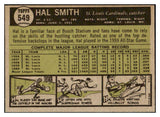 1961 Topps Baseball #549 Hal Smith Cardinals NR-MT 454674